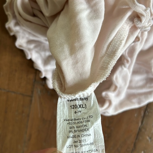 Vaenait baby lettuce trim short pajamas - Picture 4 of 6